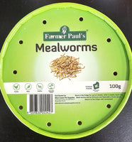 FARMER PAUL'S BUGS MEALWORMS 100G 