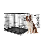 YOURS DROOLLY CRATE DOG DOUBLE DOOR LARGE