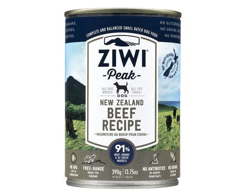 ZIWI PEAK DOG WET ORIGINAL 390G BEEF