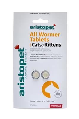 ARISTOPET CAT & KITTEN ALL WORMER 5KG