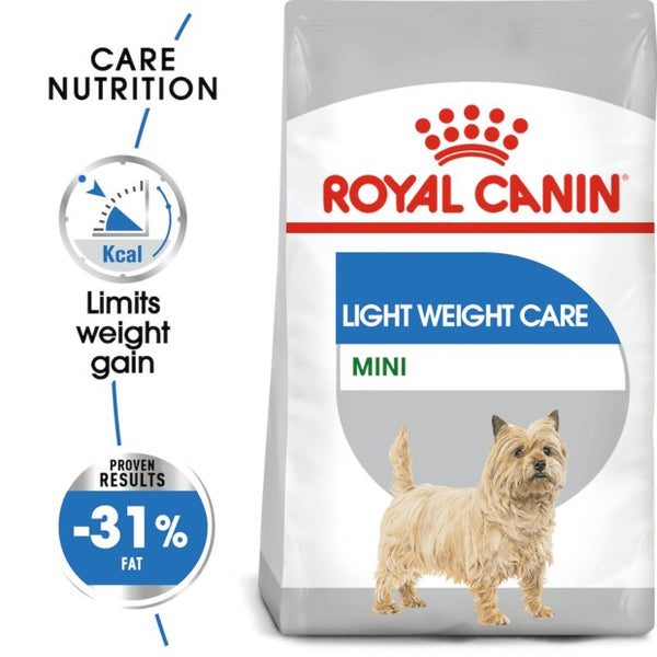 ROYAL CANIN DOG NUTRITION MINI LIGHT WEIGHT CARE 3KG
