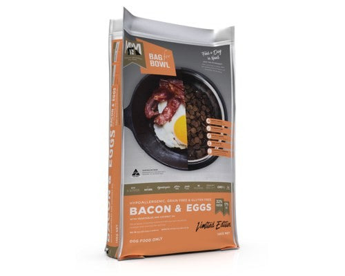 MEALS FOR MUTTS DOG BACON & EGGS ORANGE