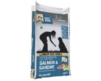 MEALS FOR MUTTS DOG LARGE KIBBLE SALMON & SARDINE DARK BLUE