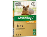 ADVANTAGE FOR CATS UNDER 4KG
