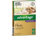 ADVANTAGE FOR CATS OVER 4KG