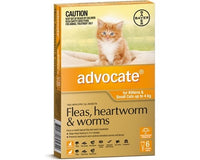 ADVOCATE FOR CATS UNDER 4KG