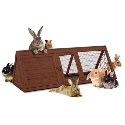 SUPERPET HUTCH WOOD A FRAME LARGE (BOXED)