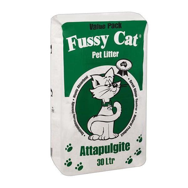 FUSSY CAT ATTTAPULGITE LITTER