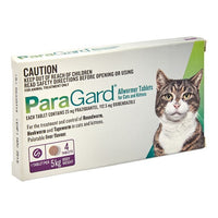 PARAGARD CAT UP TO 5KG 4 PACK