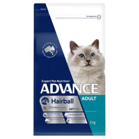 ADVANCE CAT DRY HAIRBALL CHICKEN & RICE 2KG