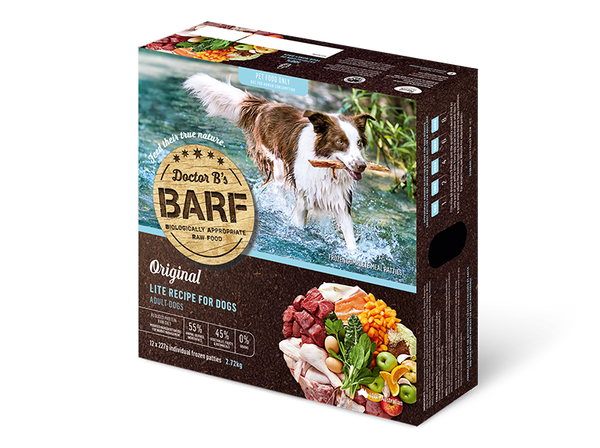 REAL PET FOOD BARF DOG LITE 12X227G